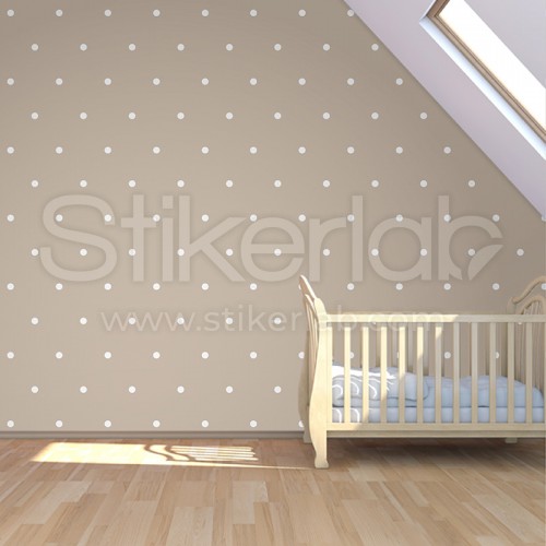 Foto Tapete Baby Dots 1 Foto Tapete Baby Dots 1